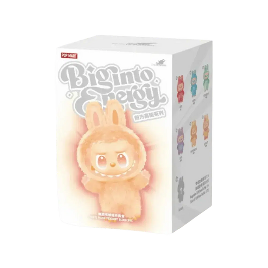 Pop Mart Labubu The Monsters Big into Energy Series Vinyl Plush Pendant Sealed Case (PACK OF 1)