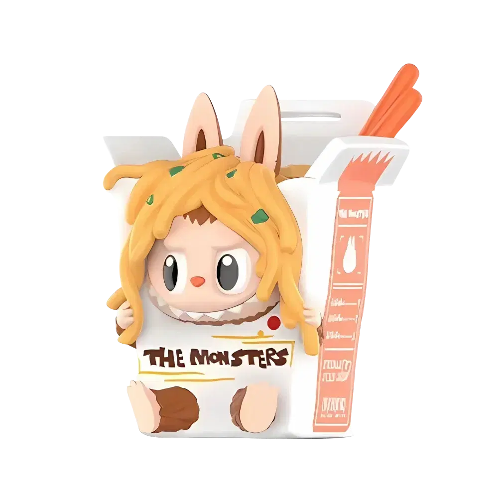 Pop Mart Labubu The Monsters Wacky Mart Series Chow Mein Figure