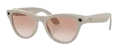 Ray Ban Meta Skyler 'Shiny Chalky Gray'