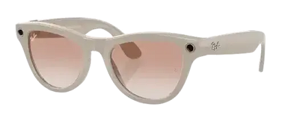 Ray Ban Meta Skyler 'Shiny Chalky Gray'