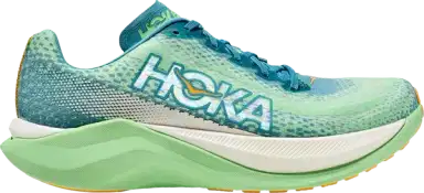 Hoka Mach X 'Ocean Mist/ Lime Glow'