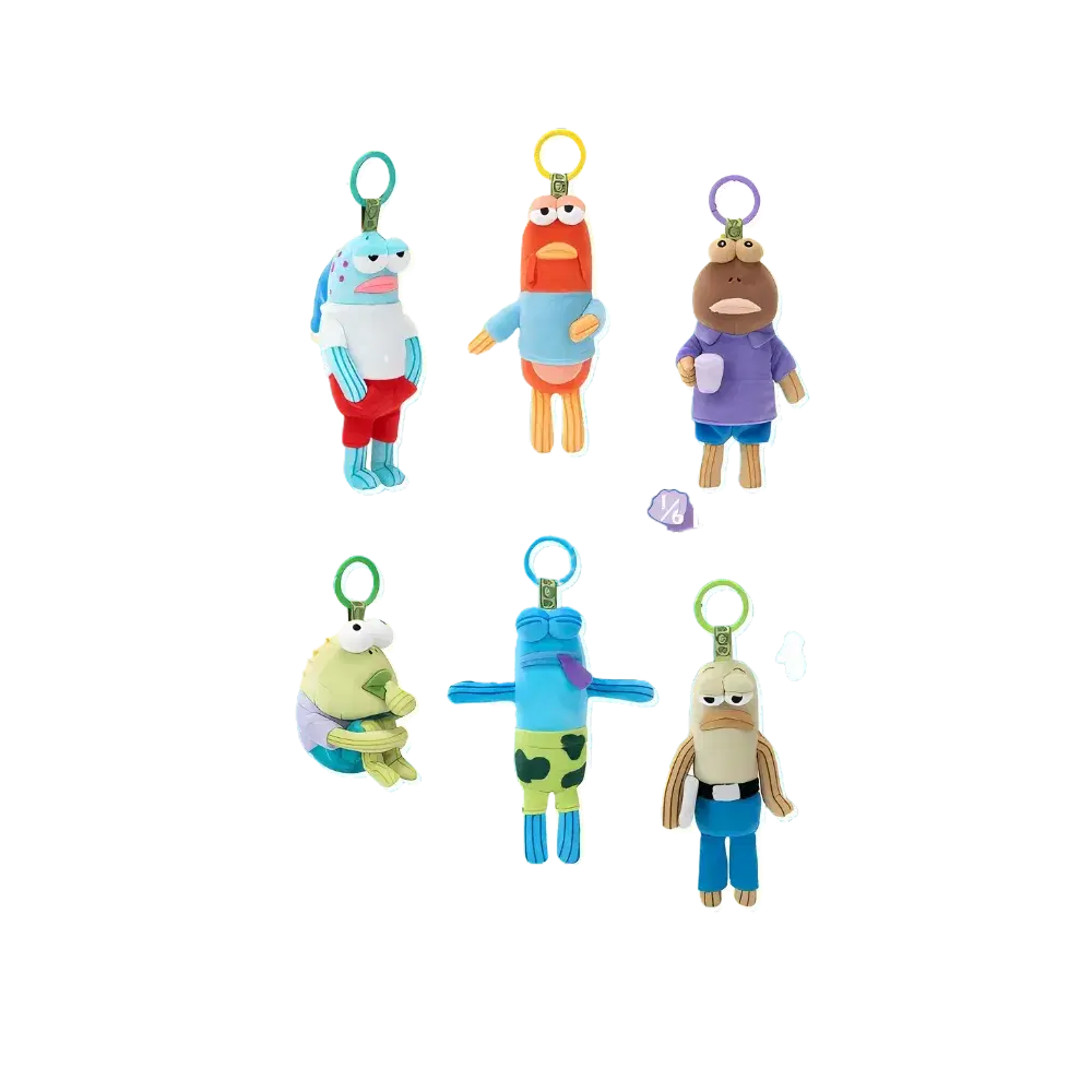 Pop Mart x Bikini Bottom Buddies Plush Single Blind Box