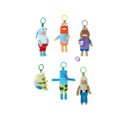 Pop Mart x Bikini Bottom Buddies Plush Single Blind Box
