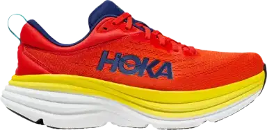 Hoka Bondi 8 'Red Alert / Flame'