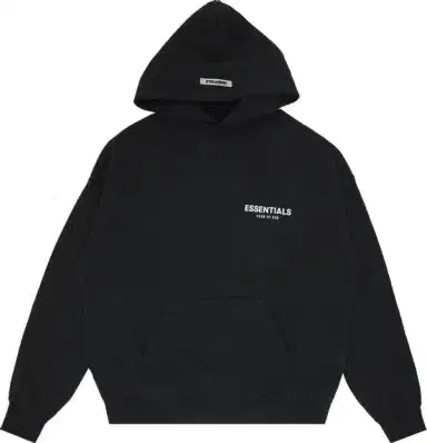 Fear of God Essentials Photo Pullover Hoodie Black (SS19)