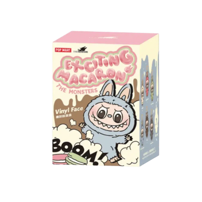 Pop Mart Labubu The Monsters Tasty Macarons Vinyl Face Sealed Case (pack of 6)