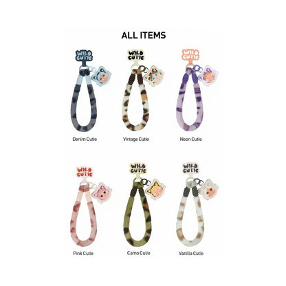 Pop Mart Crybaby Wild but Cutie Series Phone Charm Sealed Case (6 Blind Box)