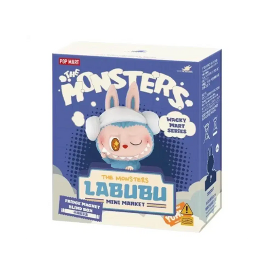 Pop Mart Labubu The Monsters Wacky Mart Series Fridge Magnet Single Blind Box
