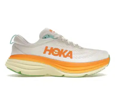 Hoka Bondi 8 'Blanc De Blanc / Solar Flare'