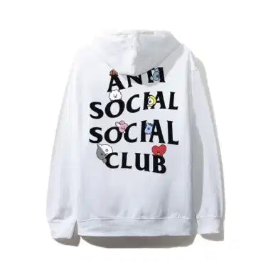 ASSC x BT21 Hoodie White