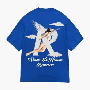 Represent Storms In Heaven T-shirt 'Cobalt'