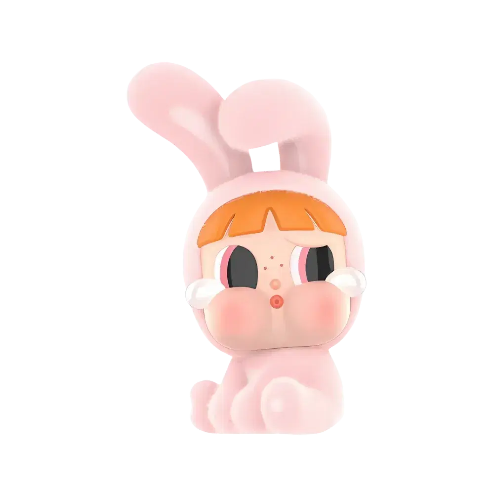 Pop Mart CRYBABY x Powerpuff Girls Series Bunny Blossom Figure