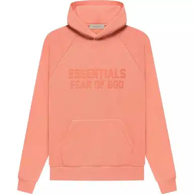 Fear of God Essentials Hoodie 'Coral'