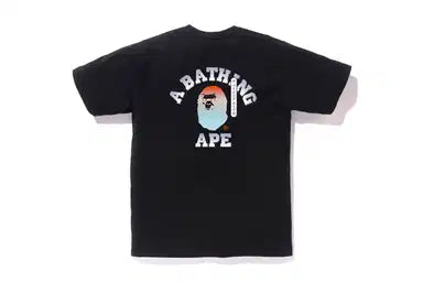 BAPE Kabuki College Tee Black