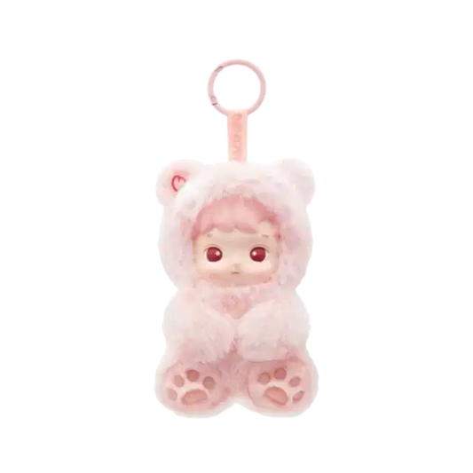 Pop Mart HACIPUPU Gummy Bear Series Vinyl Peach Flavor Plush Pendant