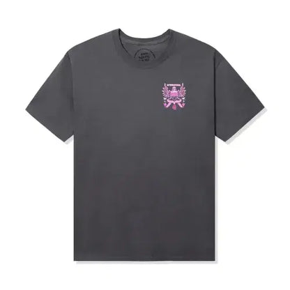 Anti Social Social Club Overanxious Tee 'Charcoal'