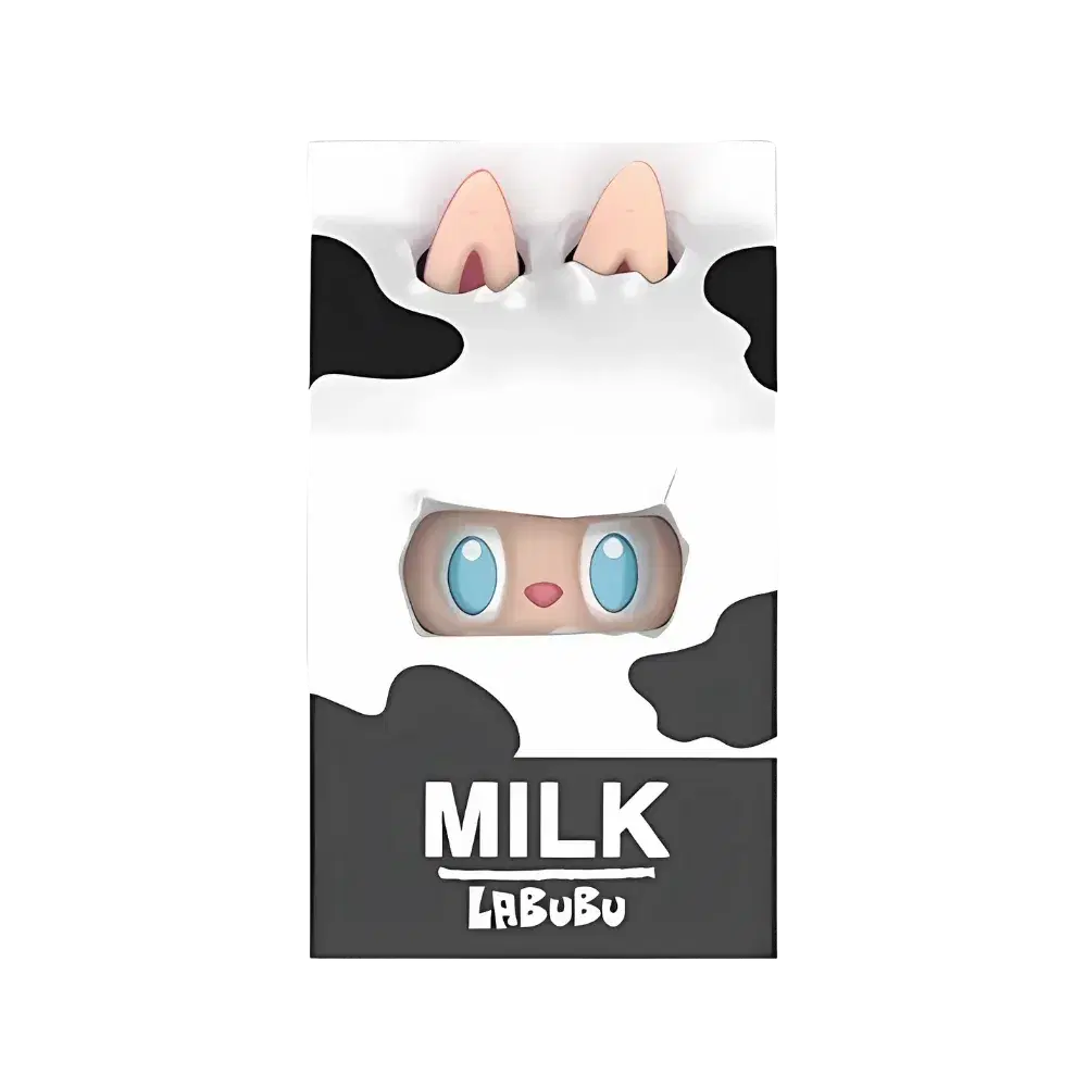 Pop Mart Labubu The Monsters Wacky Mart Series Milk Figure