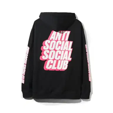 ASSC Hoodie Blocked Logo Black