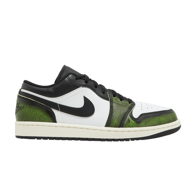 Jordan 1 Low Wear Away 'Electric Green'