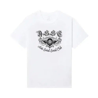 Anti Social Social Club x 2 Tone Feast Or Famine Tee 'White'