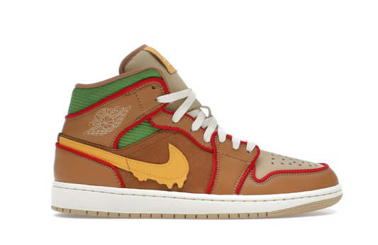 Air Jordan 1 Mid 'Cheeseburger'