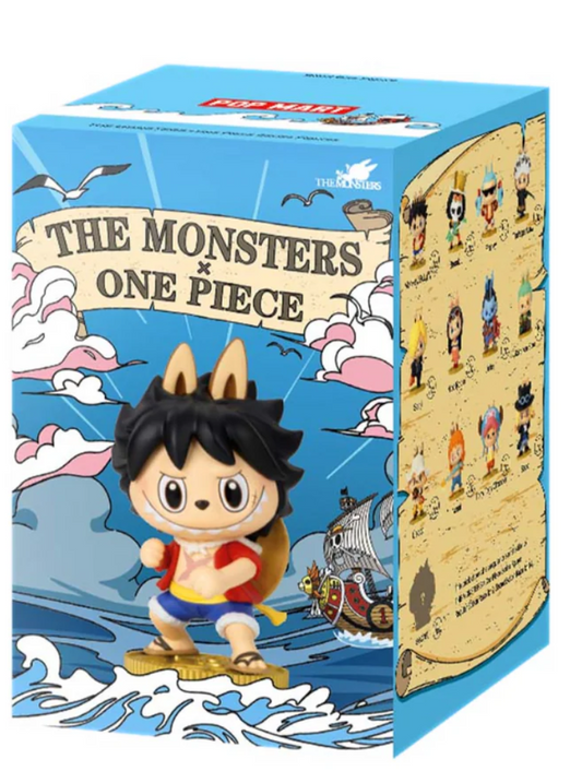 Pop Mart Labubu The Monsters x One Piece Series Single Blind Box (Pack of 1)