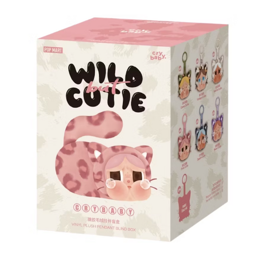 Pop Mart Labubu CRYBABY Wild But Cutie Series Single Blind box