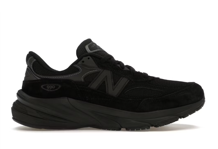 New Balance 990v6 Triple Black