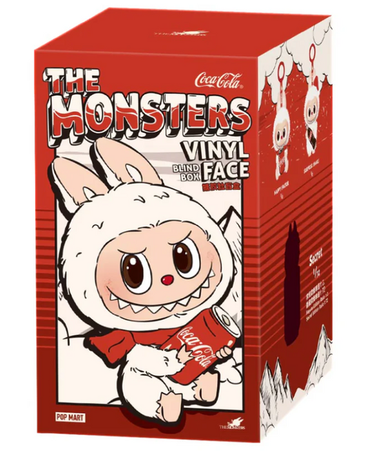 Pop Mart Labubu The Monsters Coca Cola Series Vinyl Face (PACK OF 1)