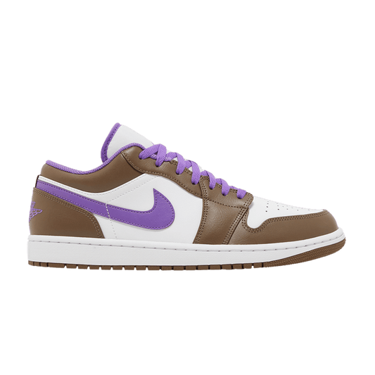 Jordan 1 Low 'Palomino' / Purple Mocha