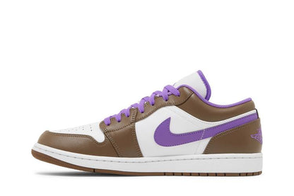 Jordan 1 Low 'Palomino' / Purple Mocha