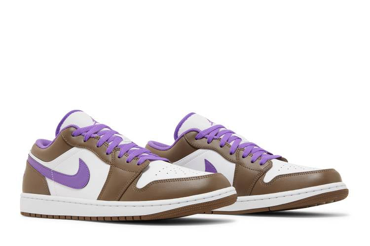 Jordan 1 Low 'Palomino' / Purple Mocha