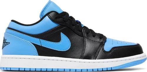 Jordan 1 Low 'Black UNC Toe'