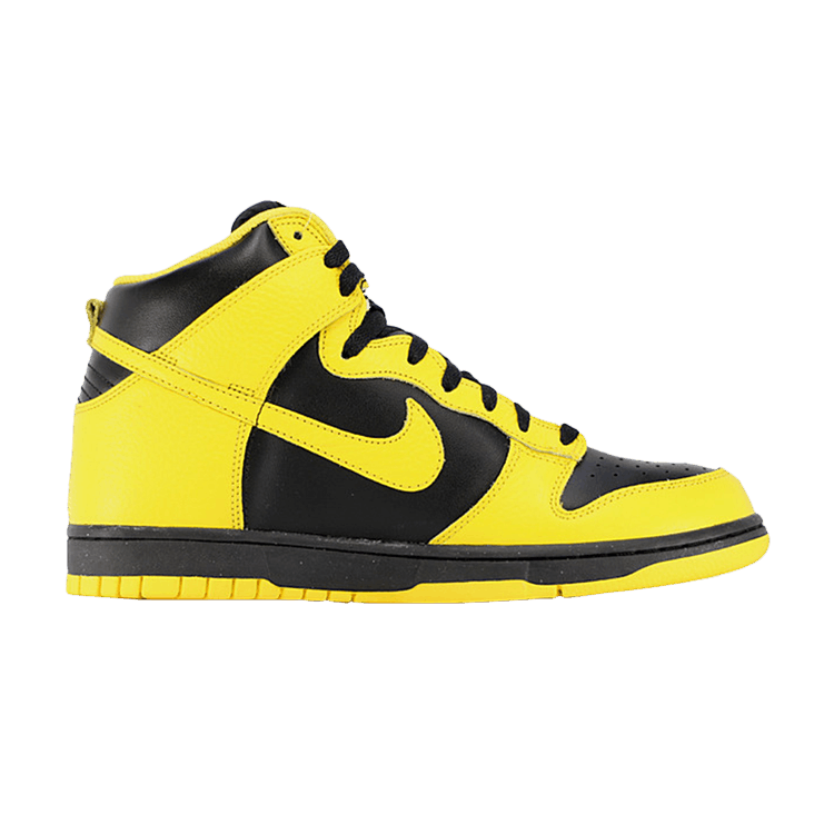 Nike Dunk High 'Black Varsity Maize'