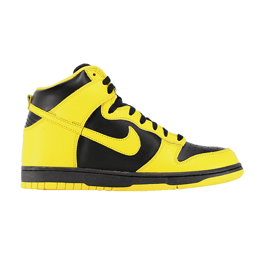 Nike Dunk High 'Black Varsity Maize'