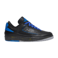 Off White X Air Jordan 2 Retro Low SP 'Black Varsity Royal'