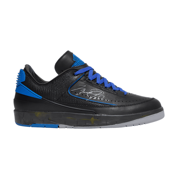 Off White X Air Jordan 2 Retro Low SP 'Black Varsity Royal'