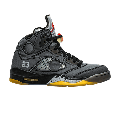 Off-White X Jordan 5 SP 'Black'