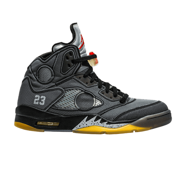 Off-White X Air Jordan 5 SP 'Black'