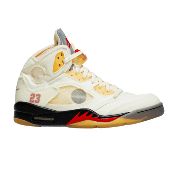 Off-White X Air Jordan 5 SP 'Sail'