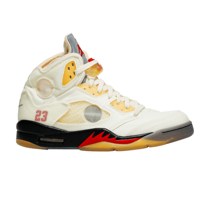 Off-White X Jordan 5 SP 'Sail'