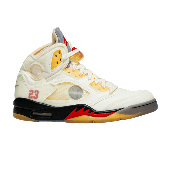 Off-White X Air Jordan 5 SP 'Sail'