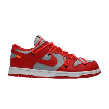 Off-White x Dunk Low 'University Red'