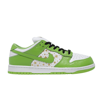 Supreme x Dunk Low OG SB  Stars Mean Green