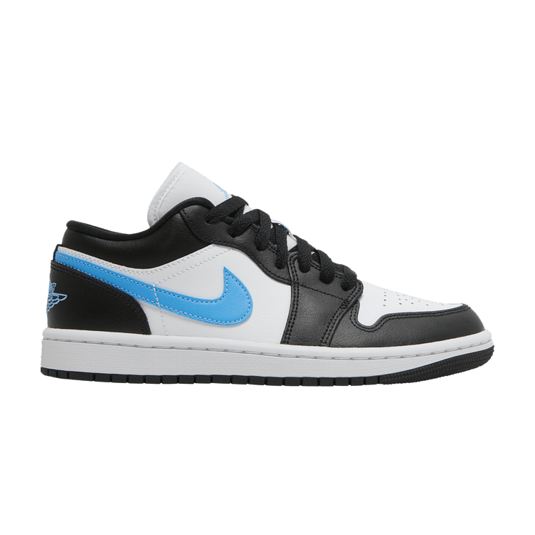 Jordan 1 Low - 'Black / University Blue'