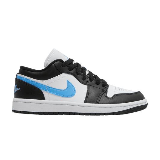 Jordan 1 Low - 'Black / University Blue'